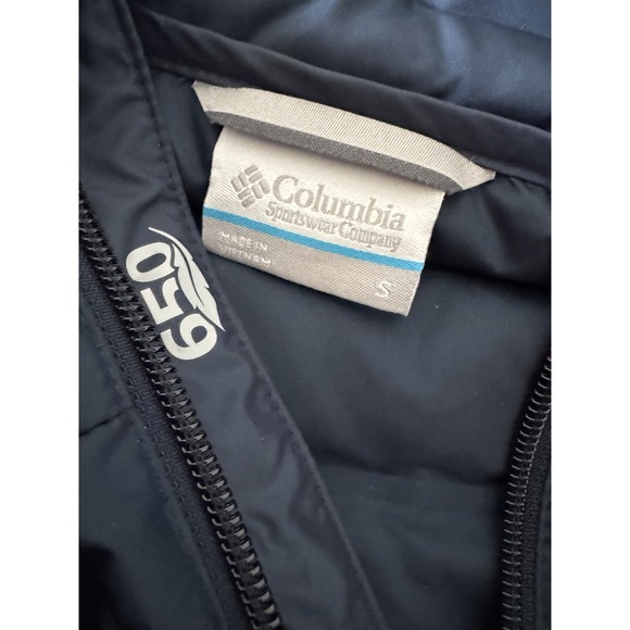 Columbia Men's Lake 22 Down Jacket Collegiate Blue 650 Fill Packable Puffer New - Picture 4 of 7